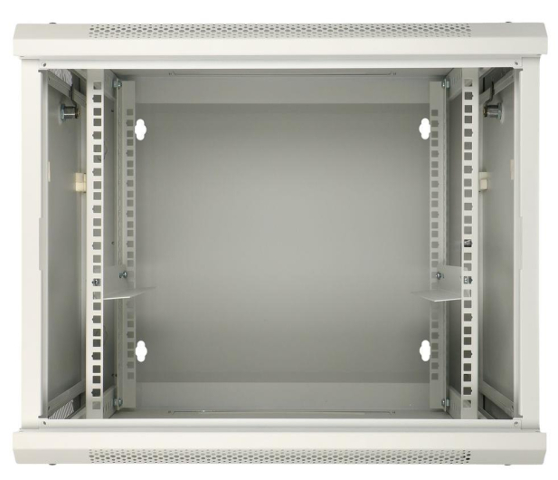 Extralink Wisząca 19" 12U 600x600mm dwusekcyjna (szara) EX.12912 - 489410 - zdjęcie 5